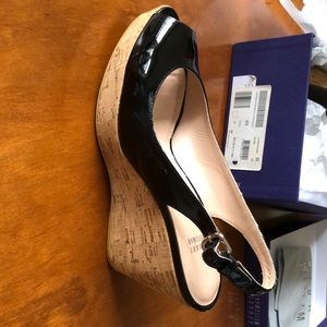 Stuart Weitzman “Jean” 9.5 N in black patent